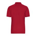 James&Nicholson galléros póló Solid BIO Stretch 210 piros