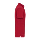 James&Nicholson galléros póló Solid BIO Stretch 210 piros