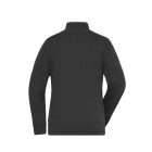 James&Nicholson női pulóver Solid Doubleface 380 fekete