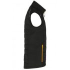 James&Nicholson mellény Hybrid fekete-neon narancs