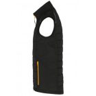 James&Nicholson mellény Hybrid fekete-neon narancs