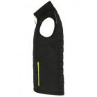 James&Nicholson mellény Hybrid fekete-neon sárga