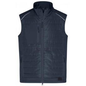 James&Nicholson mellény Hybrid carbon szürke