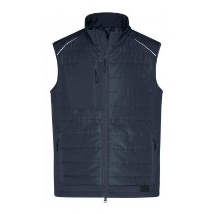 James&Nicholson mellény Hybrid carbon szürke