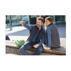 James&Nicholson mellény Hybrid carbon szürke