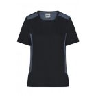 James&Nicholson női póló Strong Workwear 180 királykék-tengerkék