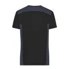James&Nicholson póló Strong Workwear 180 fekete-carbon