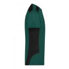 James&Nicholson póló Strong Workwear 180 fekete-carbon