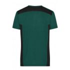 James&Nicholson póló Strong Workwear 180 fekete-carbon