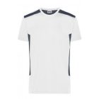 James&Nicholson póló Strong Workwear 180 homok-fekete