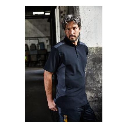 James&Nicholson galléros póló Strong 200 tengerkék-tengerkék