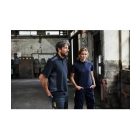 James&Nicholson galléros póló Strong 200 tengerkék-tengerkék