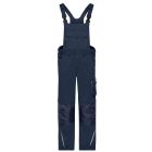 James&Nicholson kantáros munkásnadrág Solid Strong 260 tengerkék-tengerkék