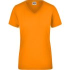 James&Nicholson női póló Signal Workwear 190 neon-narancs