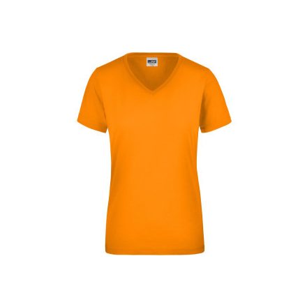 James&Nicholson női póló Signal Workwear 190 neon-narancs