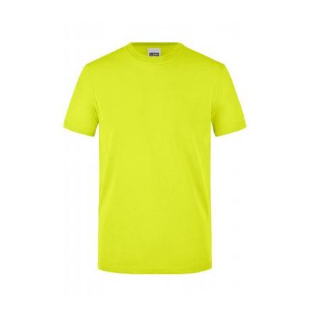James&Nicholson póló Signal Workwear 190 neon-sárga