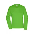 James&Nicholson hosszú ujjú női póló Bio Workwear 180 királykék