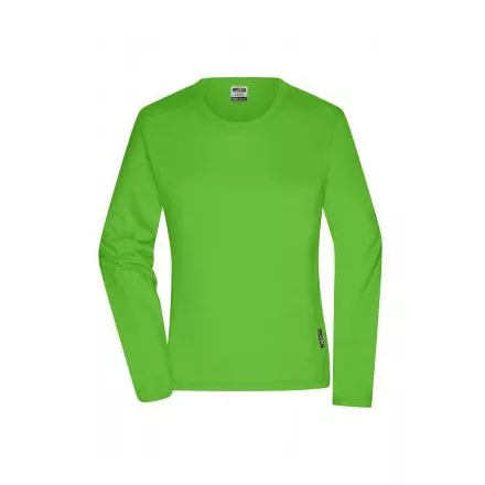 James&Nicholson hosszú ujjú női póló Bio Workwear 180 királykék