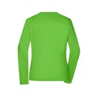 James&Nicholson hosszú ujjú női póló Bio Workwear 180 királykék