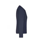 James&Nicholson hosszú ujjú női póló Bio Workwear 180 királykék