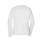 James&Nicholson hosszú ujjú női póló Bio Workwear 180 királykék