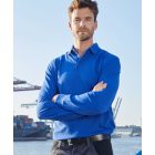 James&Nicholson hosszú ujjú galléros póló Workwear 200 királykék