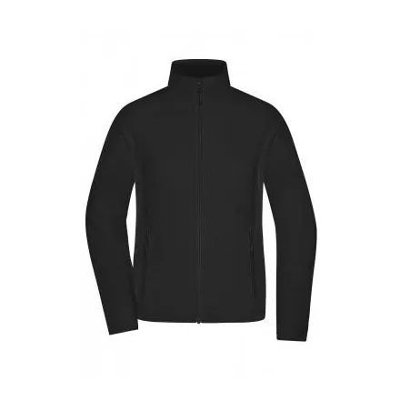 James&Nicholson női polár pulóver Stretch Fleece 270 fekete