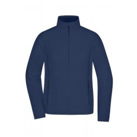   James&Nicholson női polár pulóver Stretch Fleece 270 tengerkék