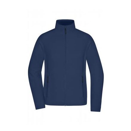 James&Nicholson női polár pulóver Stretch Fleece 270 tengerkék