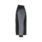 James&Nicholson dzseki Hybrid fekete-melírozott carbon