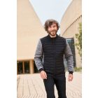 James&Nicholson dzseki Hybrid fekete-melírozott carbon