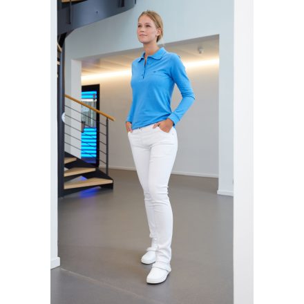 James&Nicholson női nadrág Stretch 260 fehér