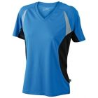 James & Nicholson Ladies' V-Neck Running Shirt