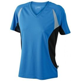 James & Nicholson Ladies' V-Neck Running Shirt