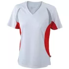 James & Nicholson Ladies' V-Neck Running Shirt