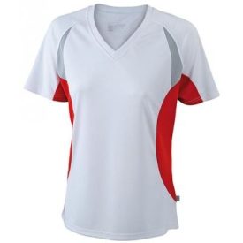 James & Nicholson Ladies' V-Neck Running Shirt