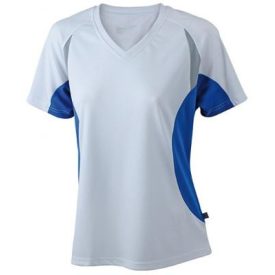 James & Nicholson Ladies' V-Neck Running Shirt