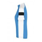 James&Nicholson biciklis női mez Bike-T 150 kék-fehér