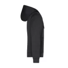 James&Nicholson pulóver Premium Hooded 310 fekete-carbon