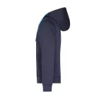 James&Nicholson pulóver Premium Hooded 310 tengerkék-cobalt