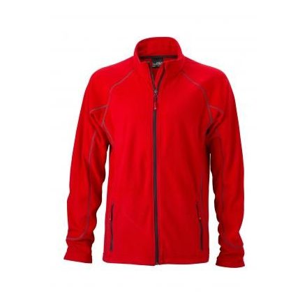 James & Nicholson Men's Structure Fleece Jacket