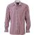 James & Nicholson Poplin Checked Shirt longsleeve