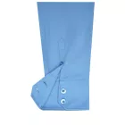 James&Nicholson hosszú ujjú női ing Popline Shirt 105 aqua