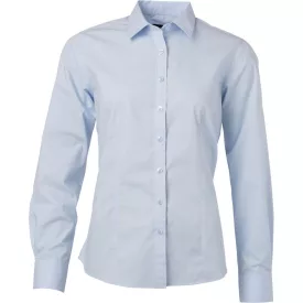 James & Nicholson Popline Shirt longsleeve