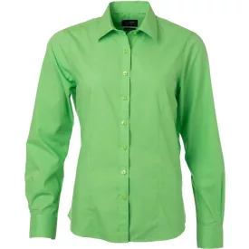 James & Nicholson Popline Shirt longsleeve