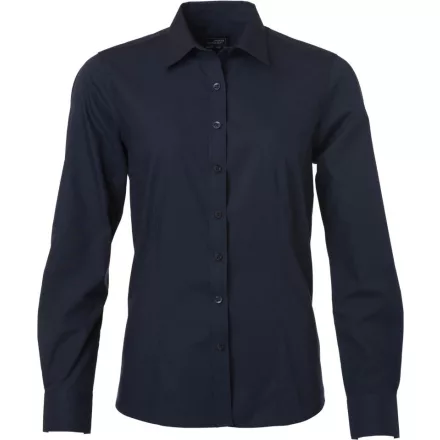 James & Nicholson Popline Shirt longsleeve