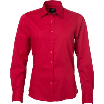 James & Nicholson Popline Shirt longsleeve