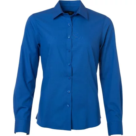 James & Nicholson Popline Shirt longsleeve