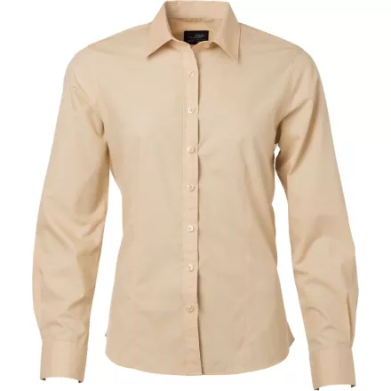 James & Nicholson Popline Shirt longsleeve