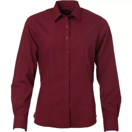 James & Nicholson Popline Shirt longsleeve